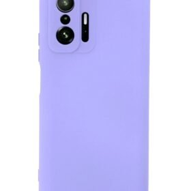 Xiaomi Mi 11T Pro Kılıf Nano içi Kadife Silikon - Lila-(5796)