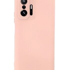 Xiaomi Mi 11T Pro Kılıf Nano içi Kadife Silikon - Pudra-(5796)