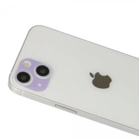 iPhone 13 Rainbow Kamera Lens Koruma Cam - Mor-(5796)