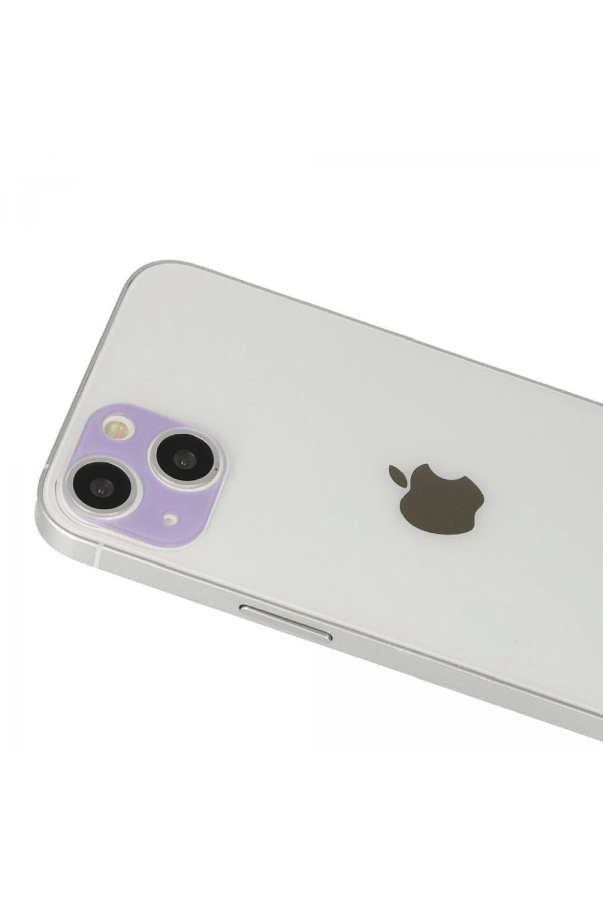 iPhone 13 Rainbow Kamera Lens Koruma Cam - Mor-(5796)