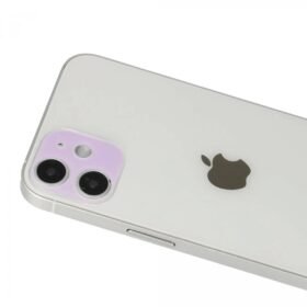 iPhone 12 Rainbow Kamera Lens Koruma Cam - Mor-(5796)