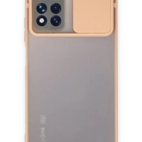 Xiaomi Redmi Note 11 Pro Plus 5G Kılıf Palm Buzlu Kamera Sürgülü Silikon - Pembe-(5796)