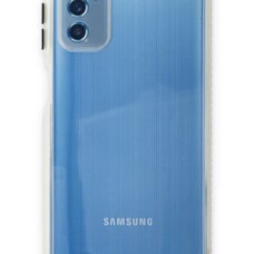 Samsung Galaxy M52 5G Kılıf Miami Şeffaf Silikon - Şeffaf-(5796)