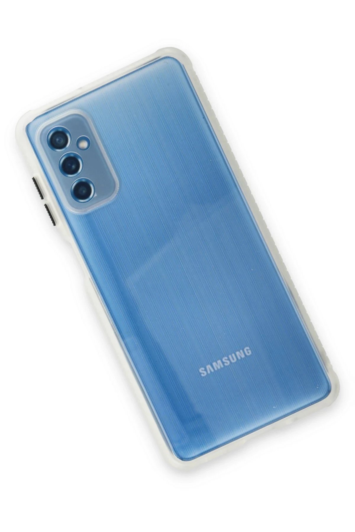 Samsung Galaxy M52 5G Kılıf Miami Şeffaf Silikon - Şeffaf-(5796) - Görsel 2