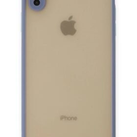 iPhone X Kılıf Montreal Silikon Kapak - Gri-(5796)