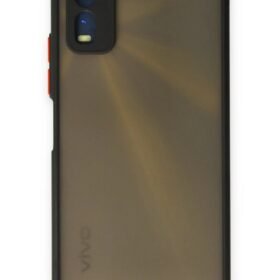 Vivo Y11S Kılıf Montreal Silikon Kapak - Siyah-(5796)