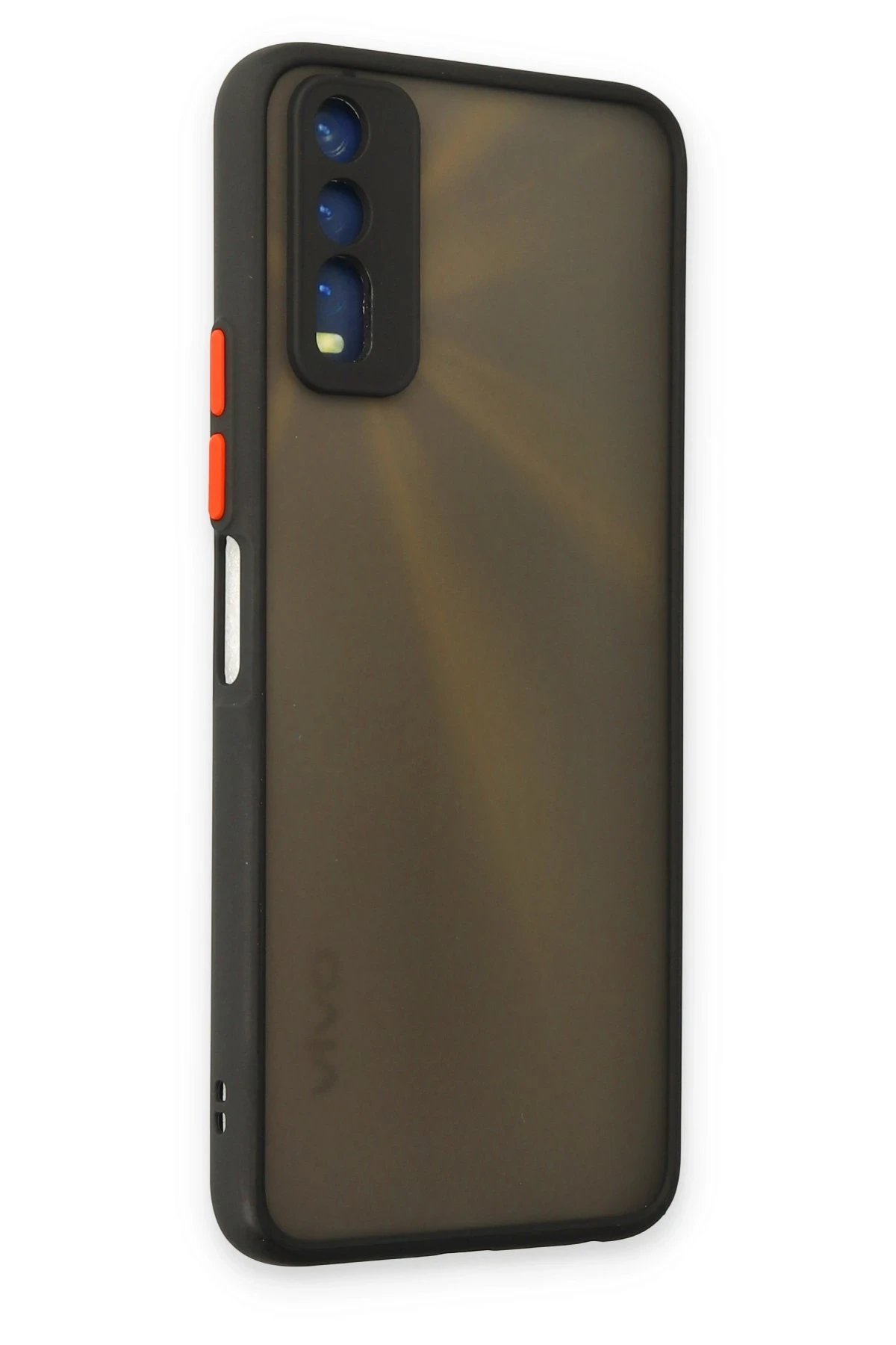 Vivo Y11S Kılıf Montreal Silikon Kapak - Siyah-(5796) - Görsel 3