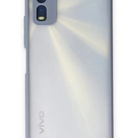 Vivo Y11S Kılıf Montreal Silikon Kapak - Gri-(5796)