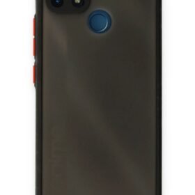 Realme C25 Kılıf Montreal Silikon Kapak - Siyah-(5796)