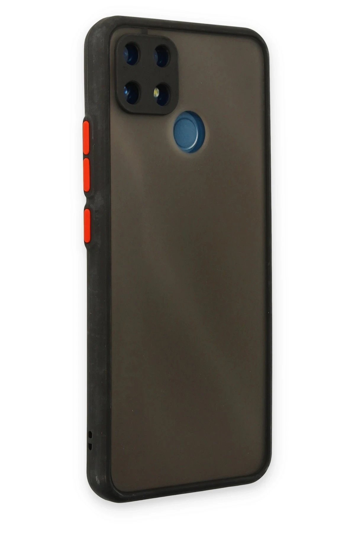 Realme C25 Kılıf Montreal Silikon Kapak - Siyah-(5796) - Görsel 2