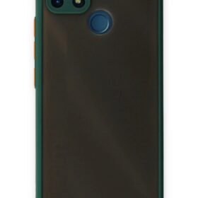 Realme C25 Kılıf Montreal Silikon Kapak - Yeşil-(5796)