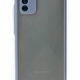 Samsung Galaxy A02S Kılıf Montreal Silikon Kapak - Gri-(5796)