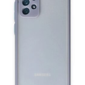 Samsung Galaxy A72 Kılıf Montreal Silikon Kapak - Gri-(5796)