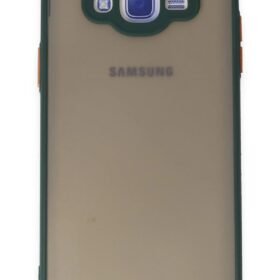 Samsung Galaxy J7 Kılıf Montreal Silikon Kapak - Yeşil-(5796)