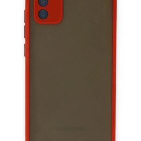 Samsung Galaxy S20 FE Kılıf Montreal Silikon Kapak - Kırmızı-(5796)