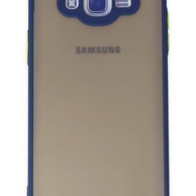 Samsung Galaxy J7 Kılıf Montreal Silikon Kapak - Lacivert-(5796)