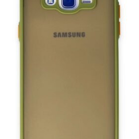 Samsung Galaxy J7 Kılıf Montreal Silikon Kapak - Açık Yeşil-(5796)