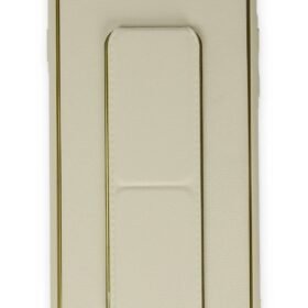 iPhone 7 Kılıf Coco Deri Standlı Kapak - Beyaz-(5796)