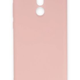 Huawei Mate 10 Lite Kılıf Nano içi Kadife Silikon - Pudra-(5796)