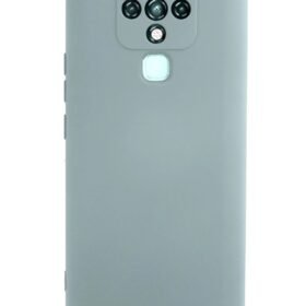 Tecno Camon 16 Kılıf Nano içi Kadife Silikon - Buz Mavisi-(5796)