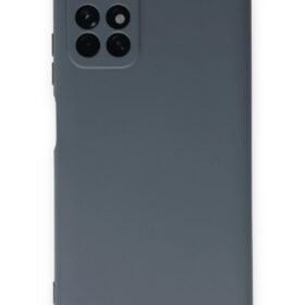 Xiaomi Redmi Note 11T Kılıf Nano içi Kadife Silikon - Gri-(5796)