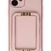 iPhone 12 Kılıf Coco Elit Kapak - Pembe-(5796)