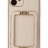 iPhone 12 Kılıf Coco Elit Kapak - Gold-(5796)