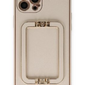 iPhone 12 Pro Kılıf Coco Elit Kapak - Gold-(5796)
