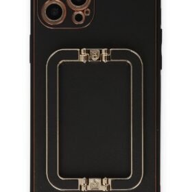 iPhone 12 Pro Max Kılıf Coco Elit Kapak - Siyah-(5796)