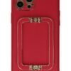 iPhone 12 Pro Max Kılıf Coco Elit Kapak - Kırmızı-(5796)