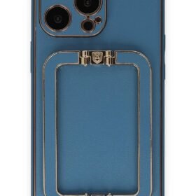 iPhone 13 Pro Kılıf Coco Elit Kapak - Mavi-(5796)