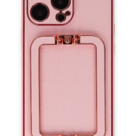 iPhone 13 Pro Max Kılıf Coco Elit Kapak - Pembe-(5796)