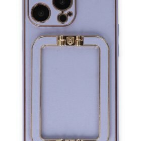 iPhone 13 Pro Max Kılıf Coco Elit Kapak - Lila-(5796)