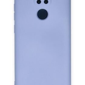 Xiaomi Redmi Note 9 Kılıf Nano içi Kadife Silikon - Lila-(5796)