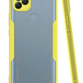 General Mobile GM 22 Kılıf Platin Silikon - Sarı-(5796)