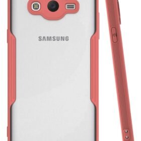 Samsung Galaxy J7 Kılıf Platin Silikon - Pembe-(5796)