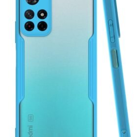 Xiaomi Redmi Note 11T Kılıf Platin Silikon - Mavi-(5796)
