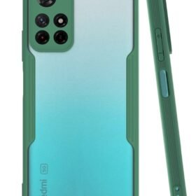 Xiaomi Redmi Note 11T Kılıf Platin Silikon - Yeşil-(5796)