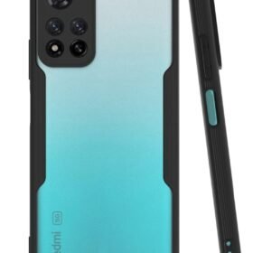 Xiaomi Redmi Note 11 Pro Plus 5G Kılıf Platin Silikon - Siyah-(5796)