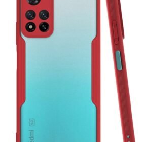 Xiaomi Redmi Note 11 Pro Plus 5G Kılıf Platin Silikon - Kırmızı-(5796)