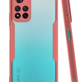 Xiaomi Redmi Note 11 Pro Plus 5G Kılıf Platin Silikon - Pembe-(5796)