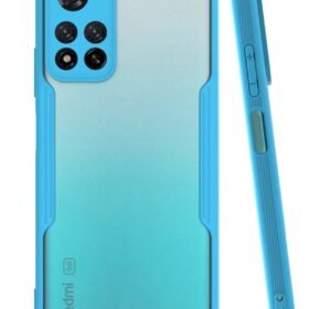 Xiaomi Redmi Note 11 Pro Plus 5G Kılıf Platin Silikon - Mavi-(5796)