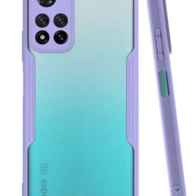 Xiaomi Redmi Note 11 Pro Plus 5G Kılıf Platin Silikon - Lila-(5796)