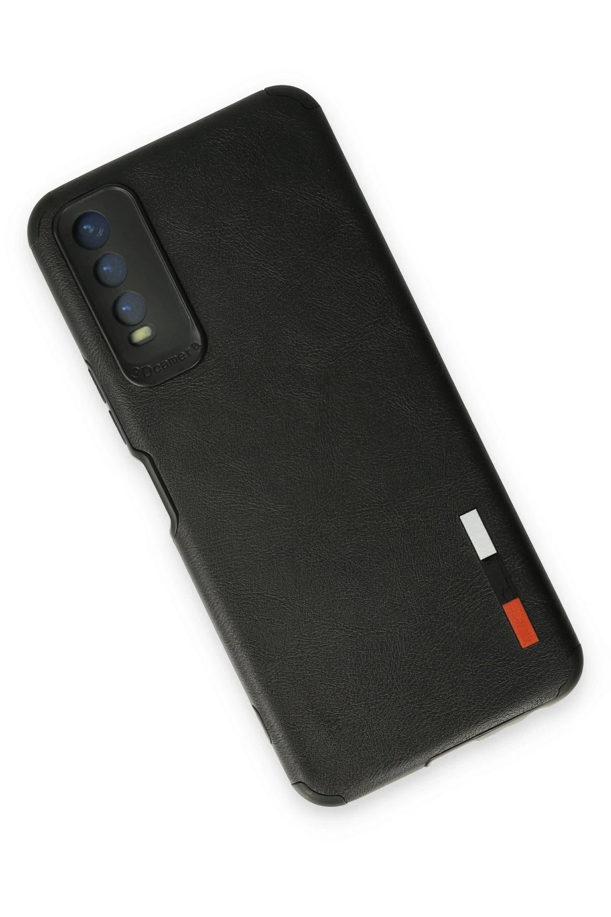 Vivo Y11S Kılıf Loop Deri Silikon - Siyah-(5796) - Görsel 3