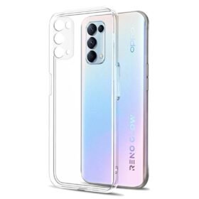 Oppo Reno 5 Pro Kılıf Lüx Şeffaf Silikon-(5796)