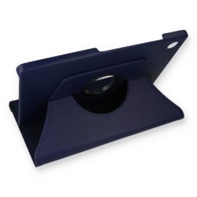 Samsung Galaxy X200 Tab A8 10.5 Kılıf 360 Tablet Deri Kılıf - Lacivert-(5796)