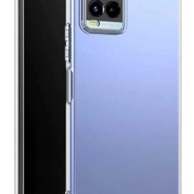 Vivo Y21S Kılıf Lüx Şeffaf Silikon-(5796)