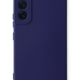 Samsung Galaxy S22 Plus Kılıf Nano içi Kadife Silikon - Mor-(5796)