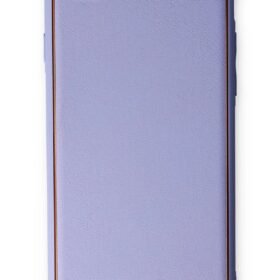 iPhone 7 Kılıf Coco Deri Silikon Kapak - Açık Lila-(5796)