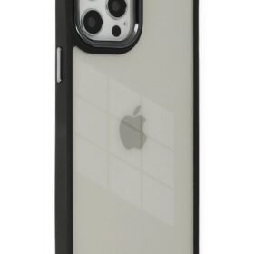 iPhone 12 Pro Max Kılıf Dora Kapak - Siyah-(5796)